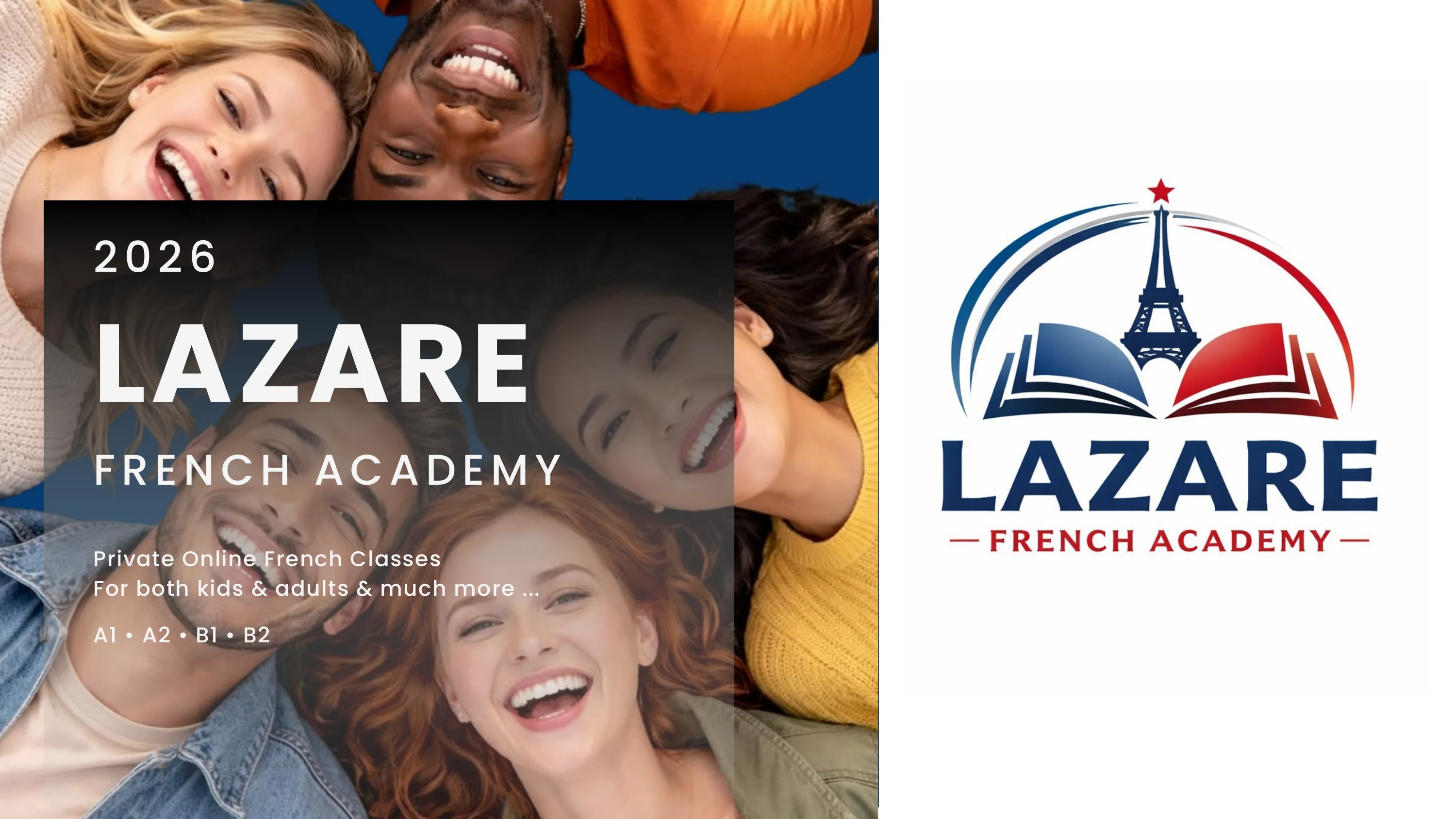 Lazare French Academy 2026 Brochure Cover